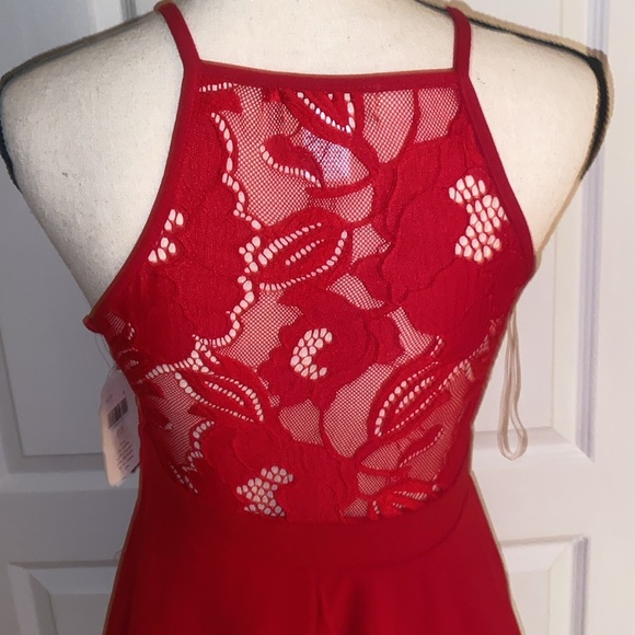 Altare”d, State size small, red halter dress - Picture 7 of 17